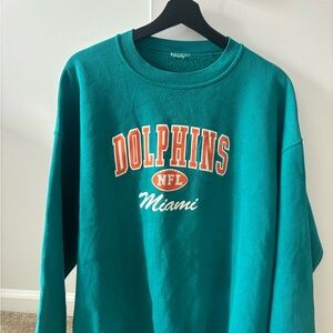 Vintage NFL Miami Dolphins crew neck sweatshirt 🐬